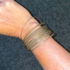 Jessica Simpson Gold Bangle Set